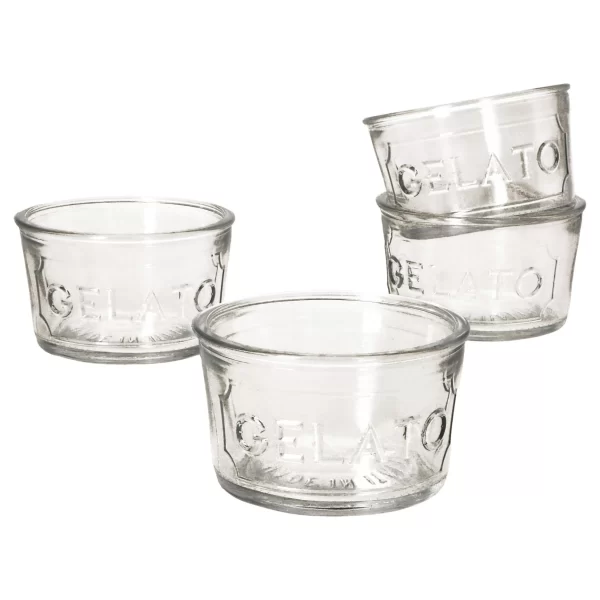 Null 4er Set Gelato Eisbecher Glas 150ml 1