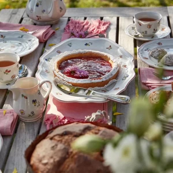 Villeroy & Boch Platte Oval Petite Fleur In Weiß 3