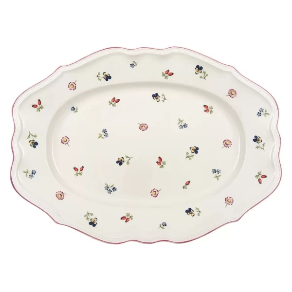 Villeroy & Boch Platte Oval Petite Fleur In Weiß 1