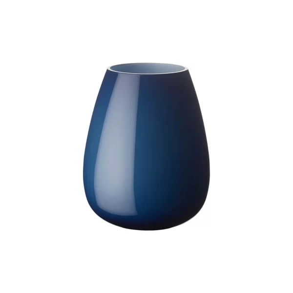 Villeroy & Boch Vase Klein Midnight Sky Drop In Blau 1
